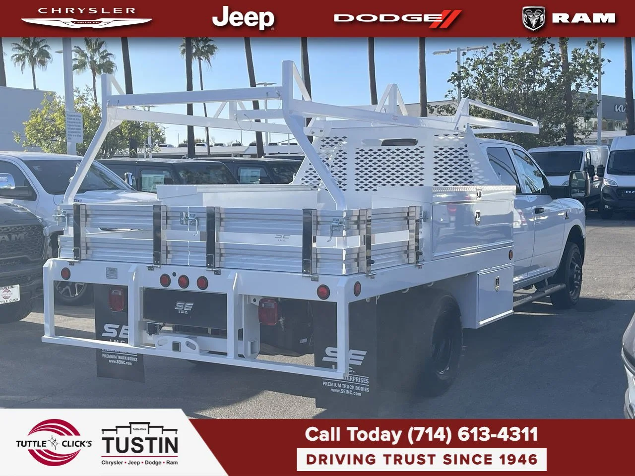 New 2027 Bright White Clear-Coat Paint RAM Tradesman image 12