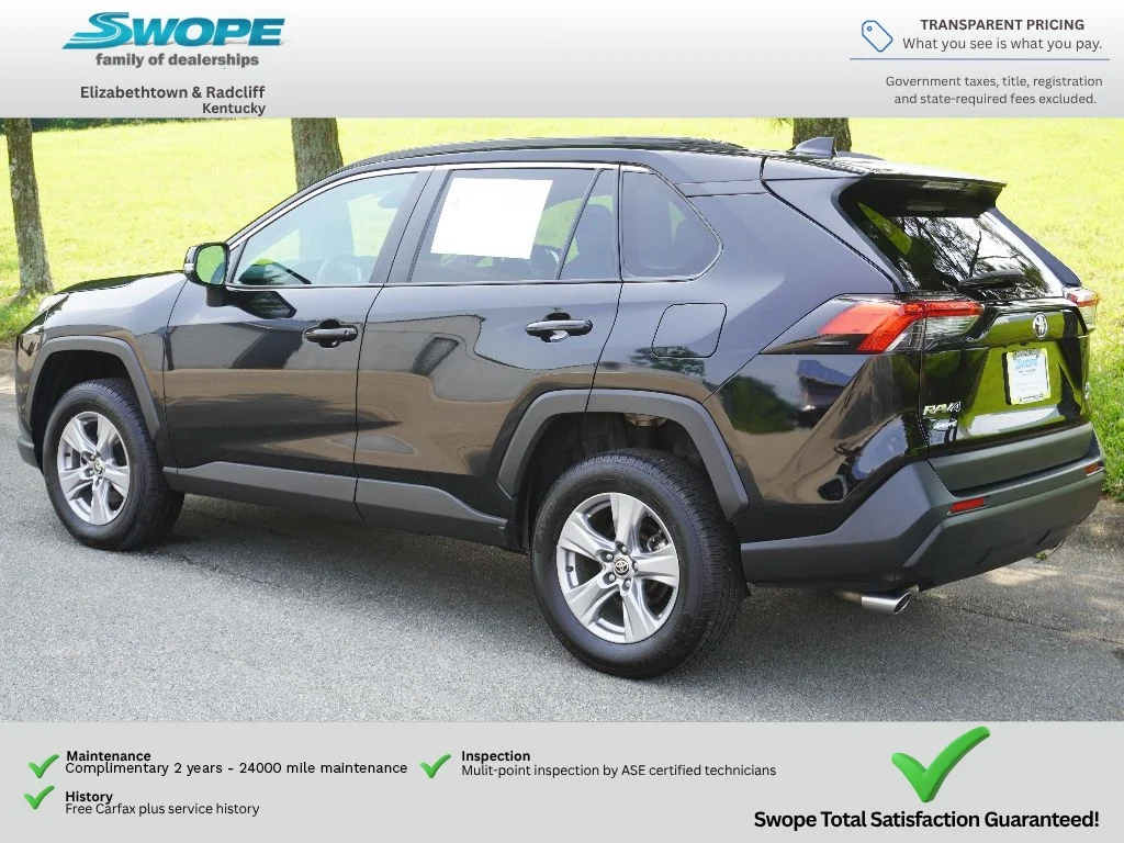 Used 2024 Midnight Black Metallic Toyota XLE image 5