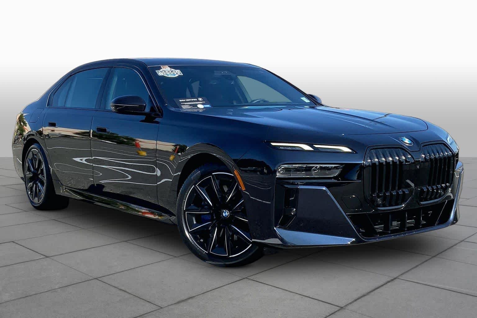 Certified Used 2023 Carbon Black Metallic BMW 740i image 2