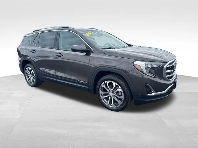 Used 2020 Smokey Quartz Metallic GMC SLT image 8