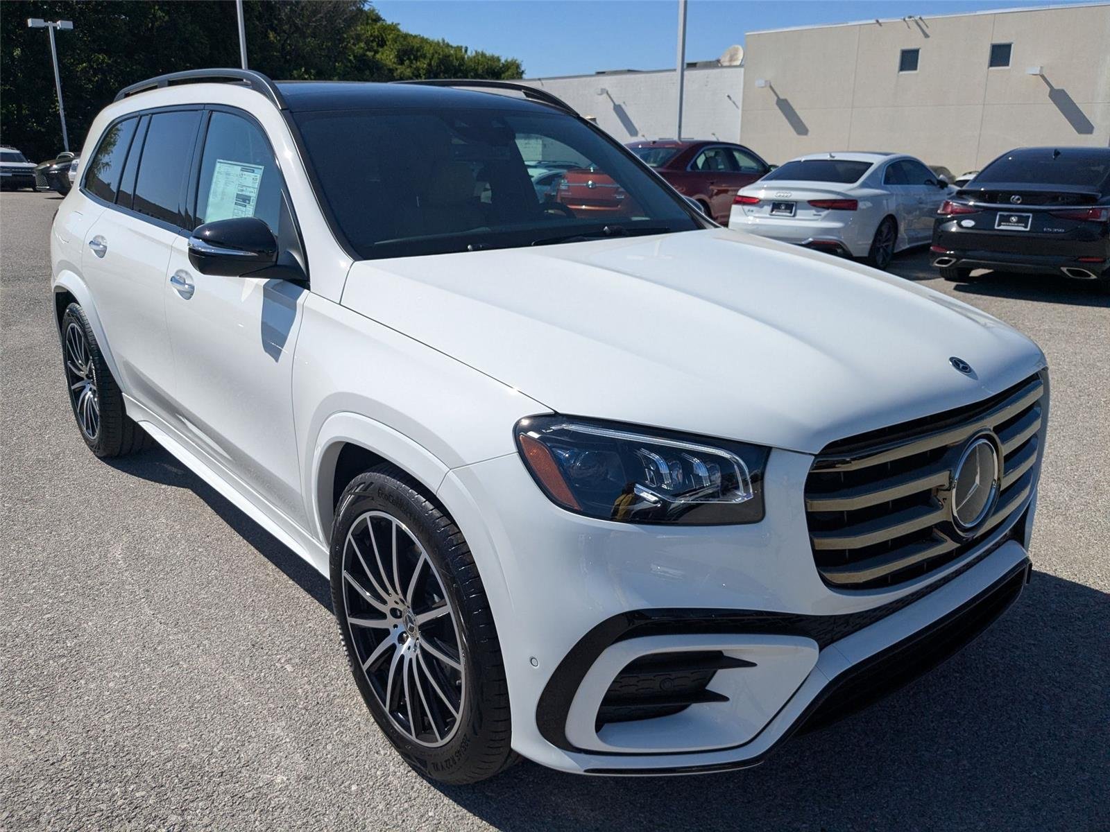 New 2026 Polar White Mercedes-Benz GLS 450 image 3