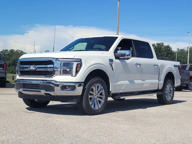 New 2026 White Metallic Ford Lariat image 34