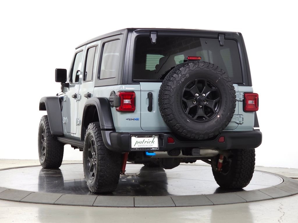 Used 2023 Gray Jeep Rubicon 20th Anniversary Edition 4xe image 3