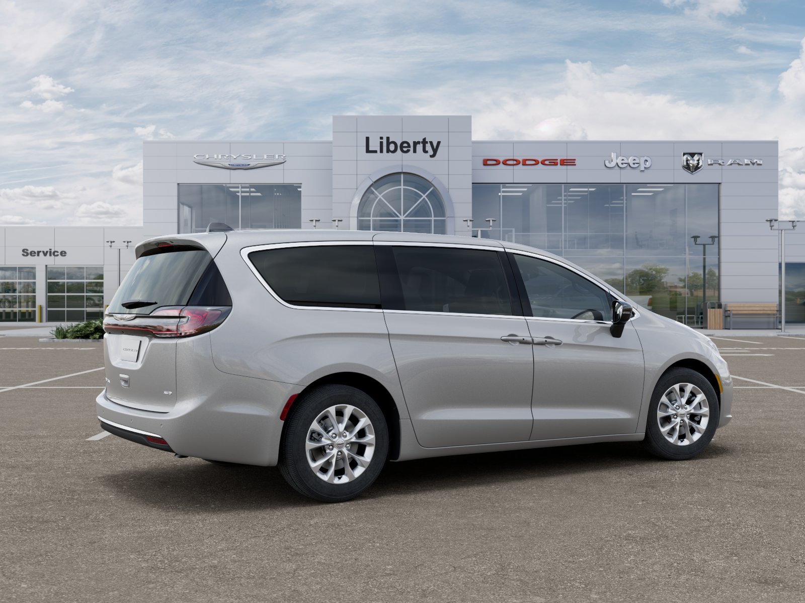 New 2026 Silver Mist Clear-Coat Exterior Paint Chrysler Select image 5