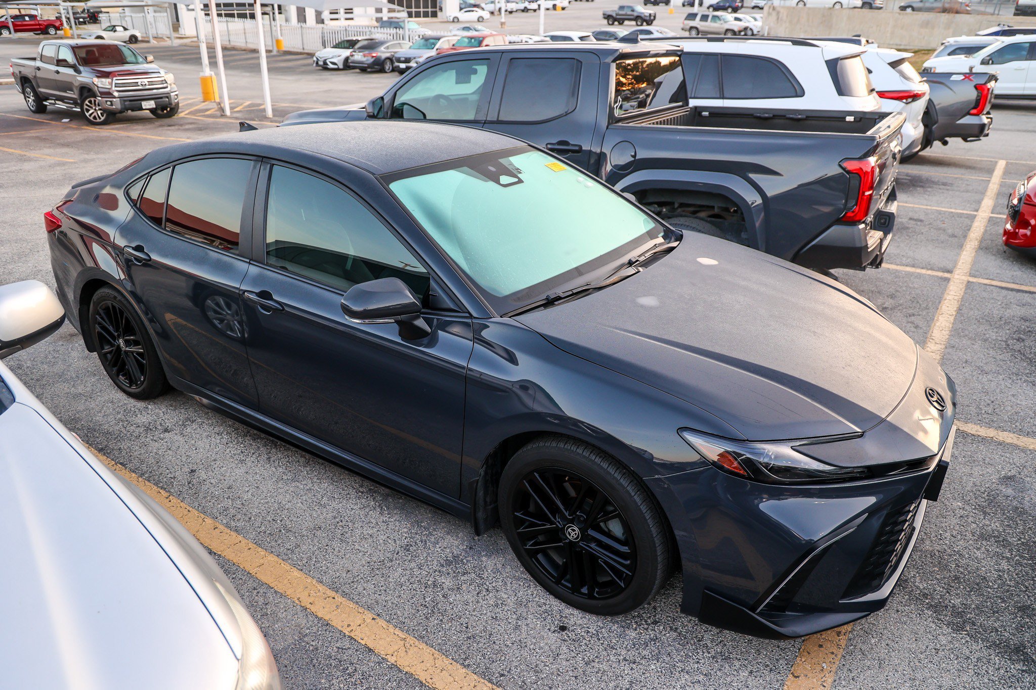 Used 2025 Gray Toyota SE image 5
