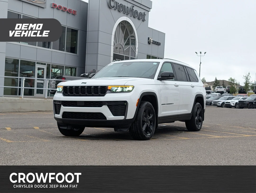 New 2026 White Jeep Altitude - - 4x4 - 20 Gloss Black Wheels - Capri Lthr Seats - Remote Start & More! image 1