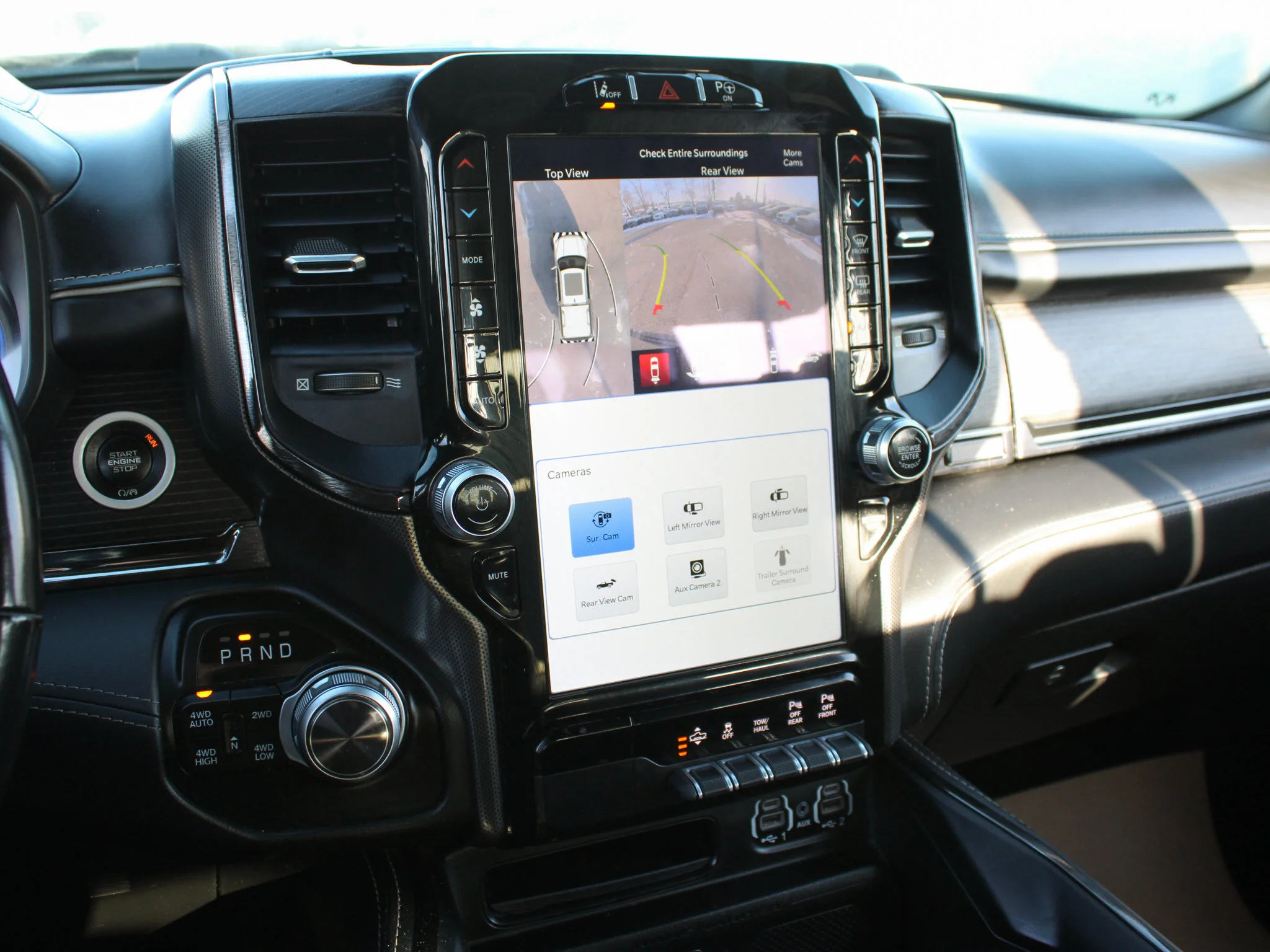 Used 2022 Grey RAM Limited * No Accidents | HEMI V8 | LOADED | ENVY Wheels | Head-Up Display | Night Edition image 26