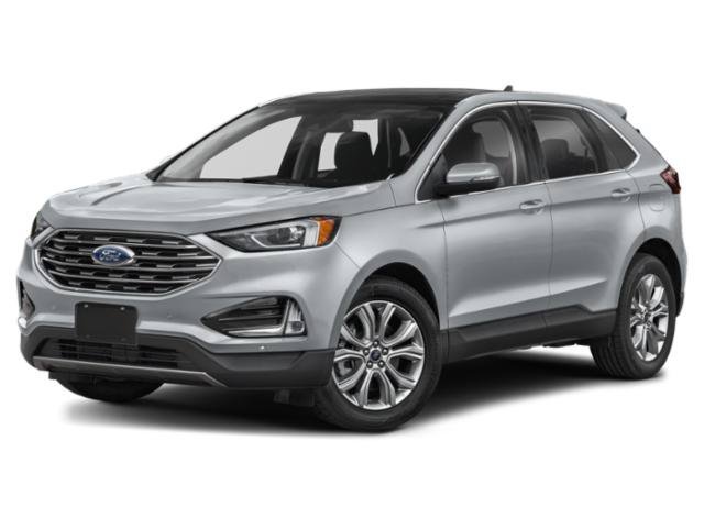 Used 2021 Rapid Red Metallic Tinted Clearcoat Ford Titanium image 4