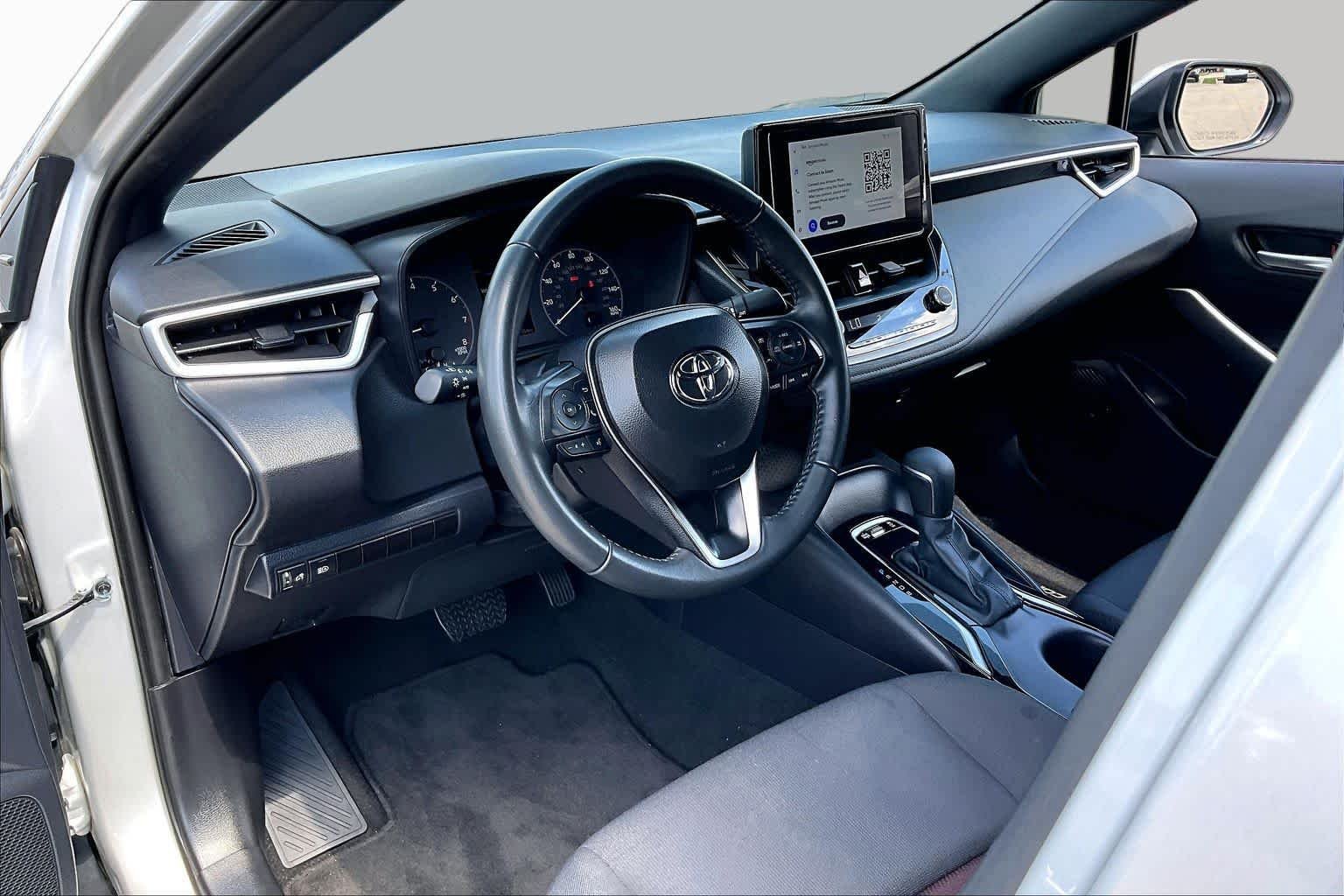 Used 2025 Classic Silver Metallic Toyota SE image 18