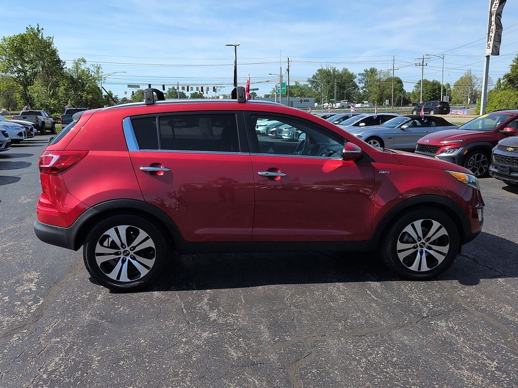 Used 2013 Kia Sportage EX with VIN KNDPCCA28D7444778 for sale in Evansville, IN