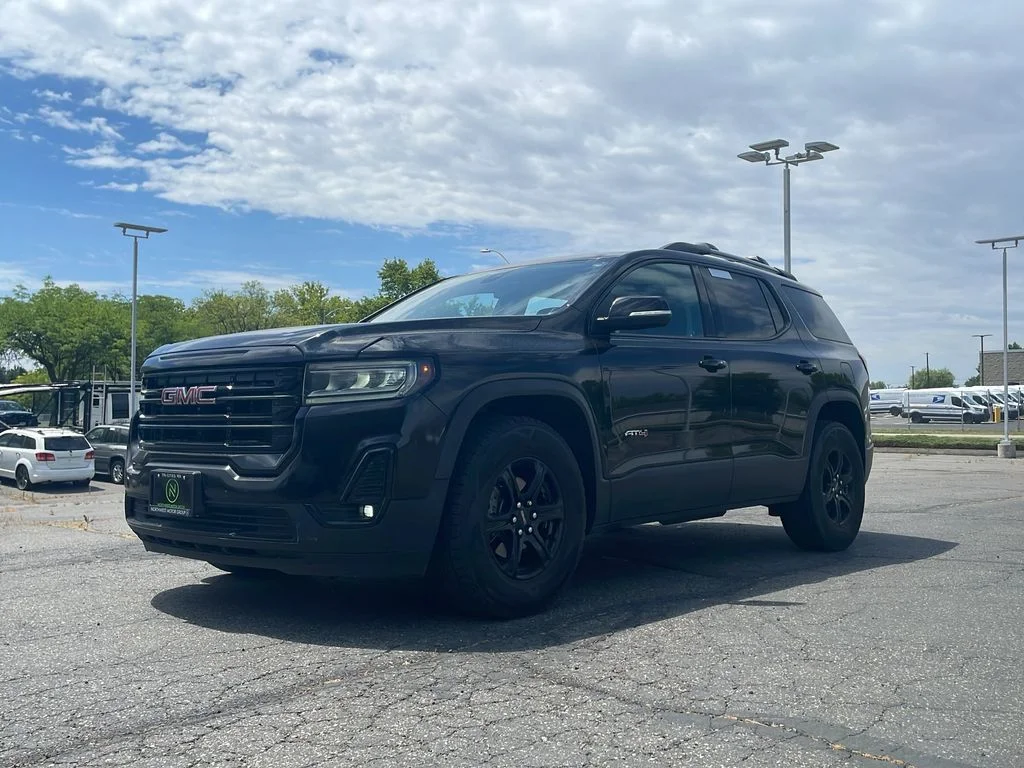Used 2021 Ebony Twilight Metallic GMC AT4 image 35