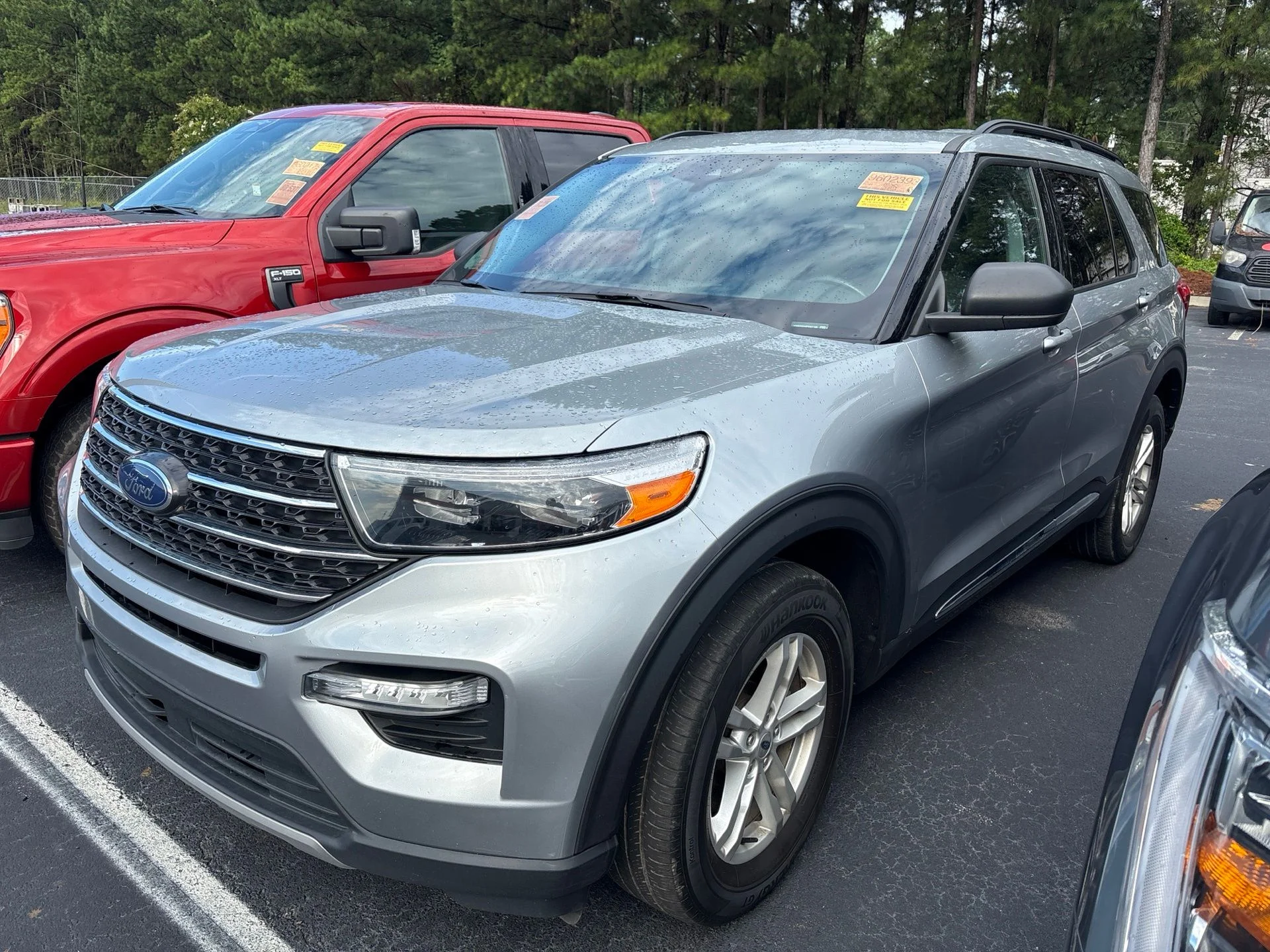 Certified Used 2023 Silver Metallic Ford XLT image 1