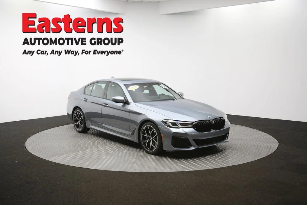 Used 2022 Blue BMW 530i xDrive image 52