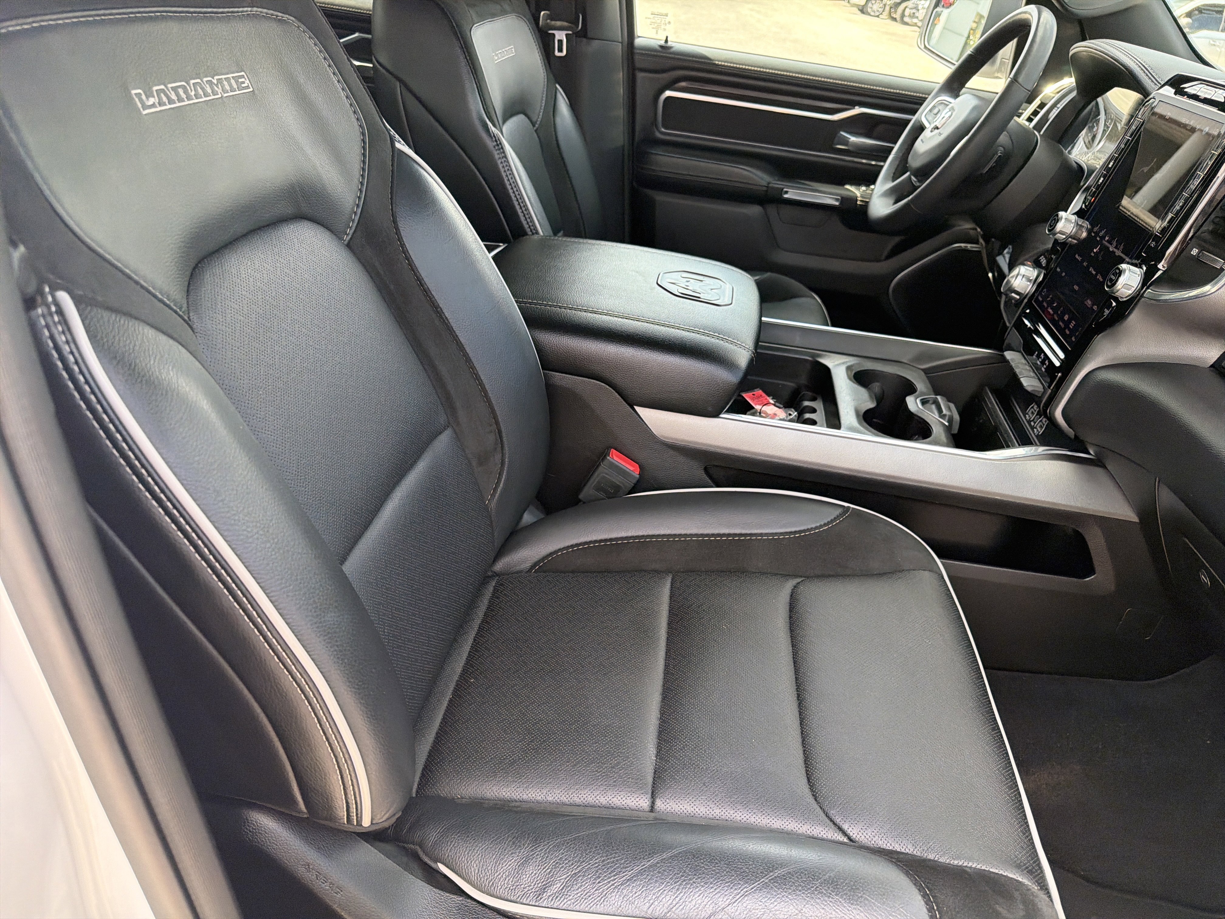 Used 2025 Bright White Clearcoat Ram Laramie image 14