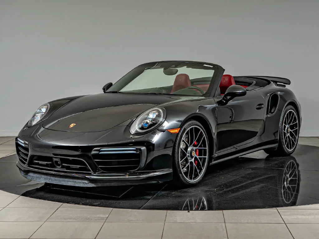 Used 2017 Black Porsche Turbo image 12