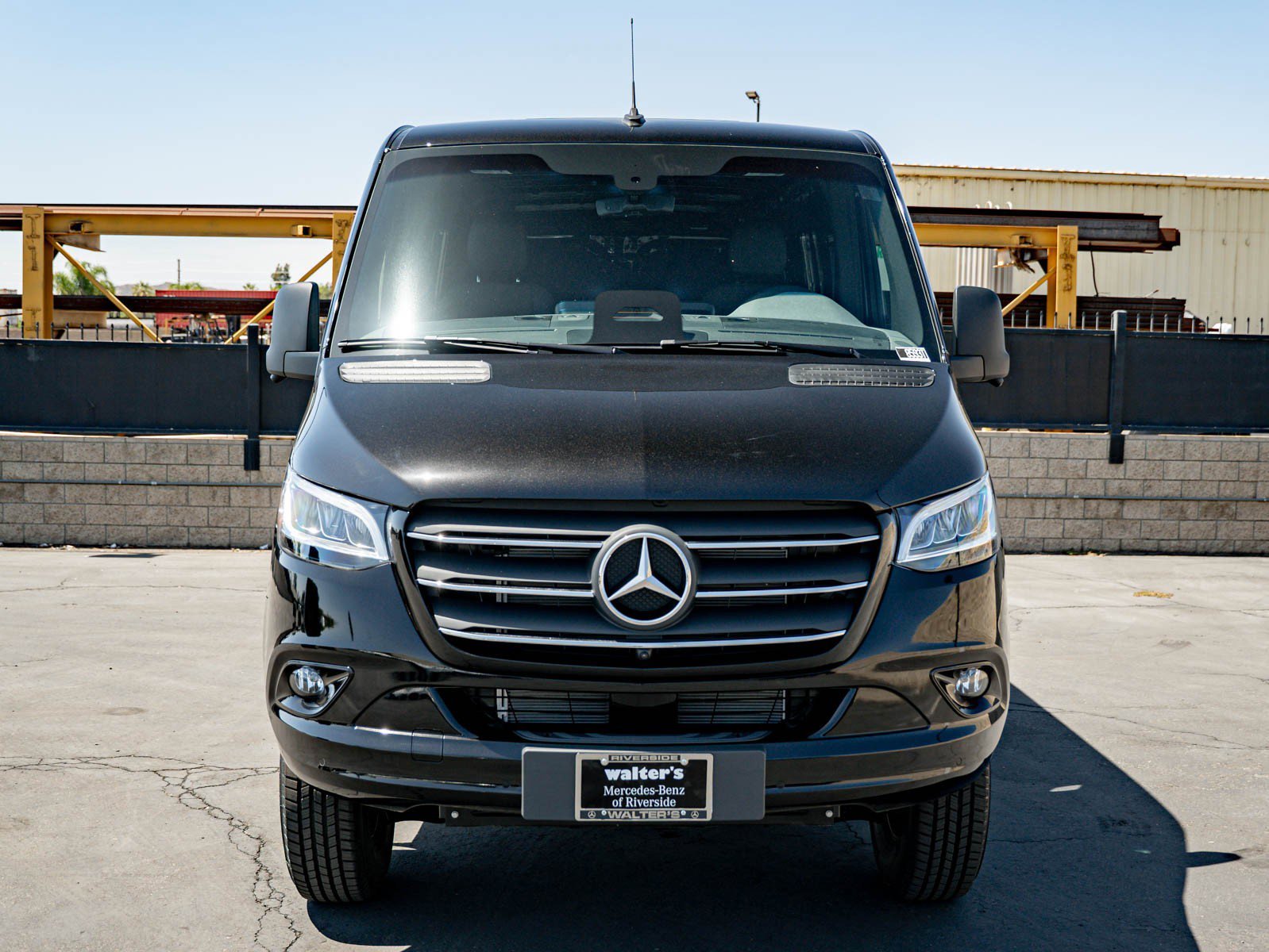 New 2026 Obsidian Black Metallic Mercedes-Benz 2500 Standard Roof I4 Diesel HO 144 AWD image 2