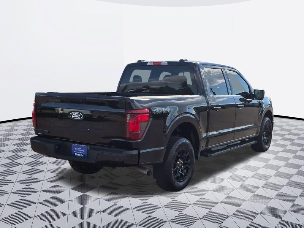 Certified Used 2024 Black Metallic Ford XLT image 6