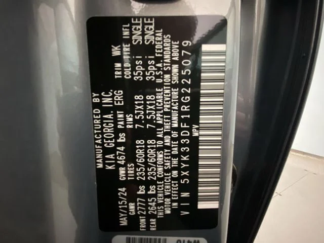 Used 2024 Silver Kia EX image 27