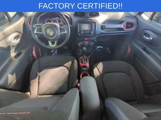 Used 2017 Blue Jeep Trailhawk image 31