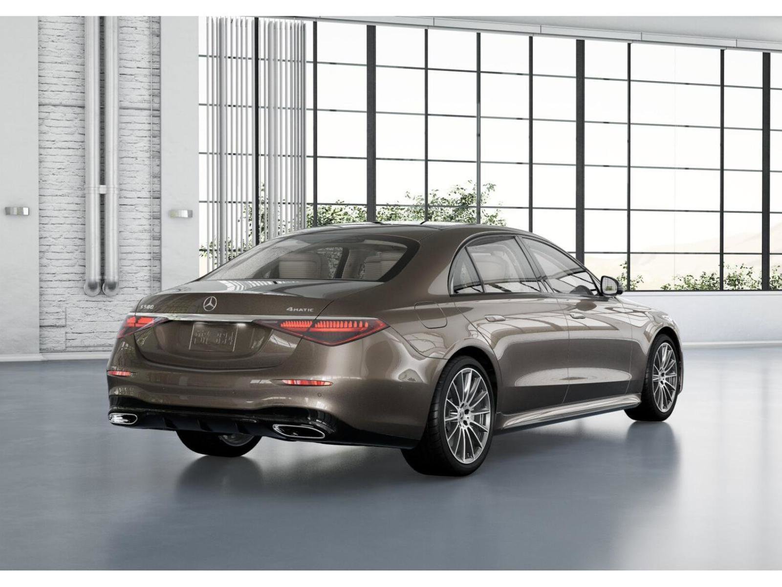New 2026 Sonoran Brown Metallic Mercedes-Benz S 580 image 65