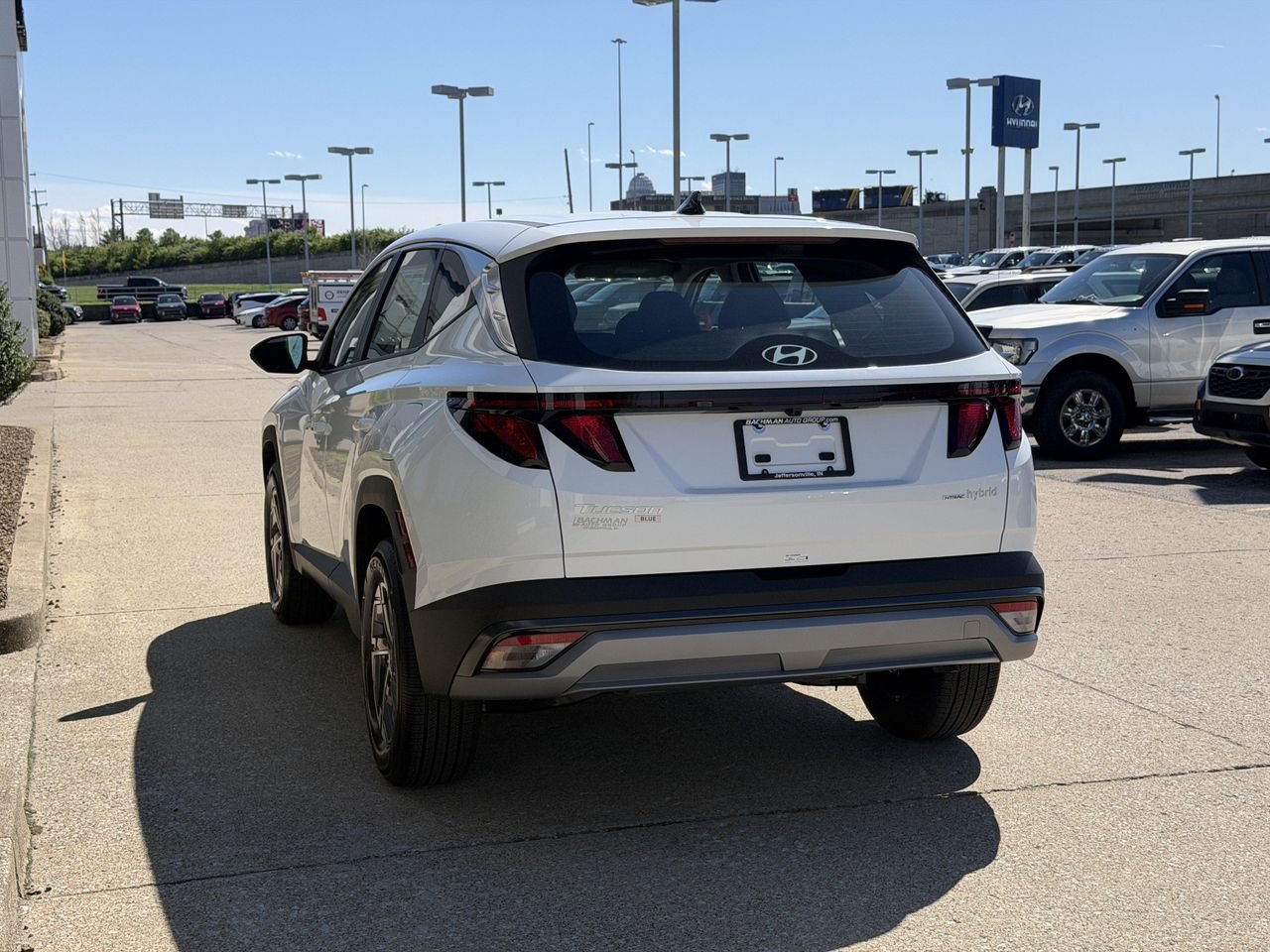 New 2026 Creamy White Pearl Hyundai Blue image 7