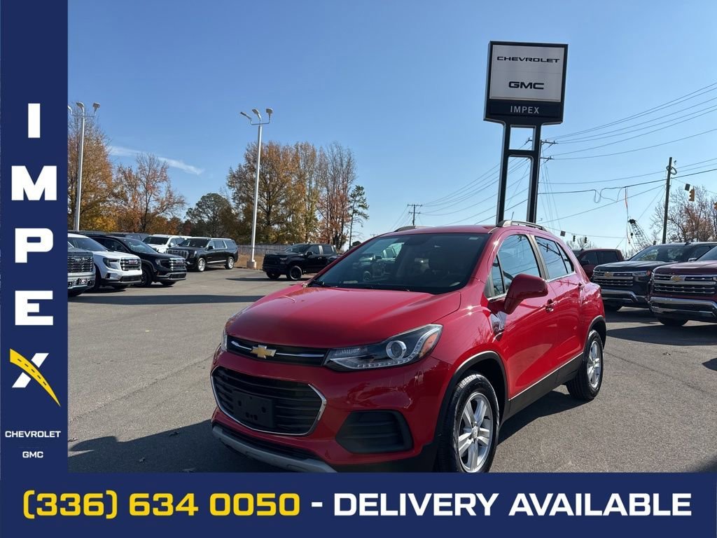 Red Hot 2020 Chevrolet Trax LT FWD SUV / Crossover Front-Wheel Drive