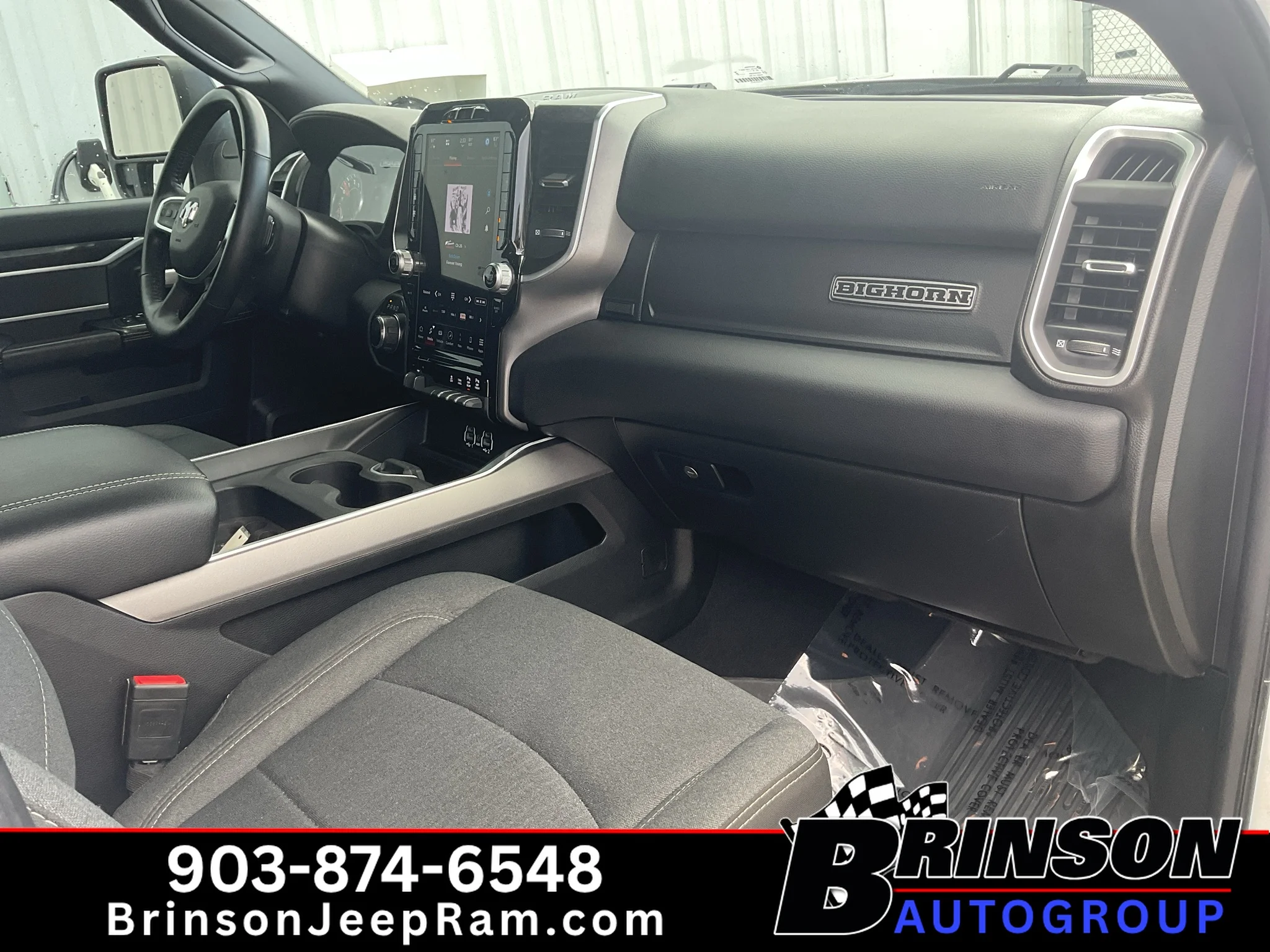 Used 2024 Bright White Clearcoat Ram Big Horn image 22