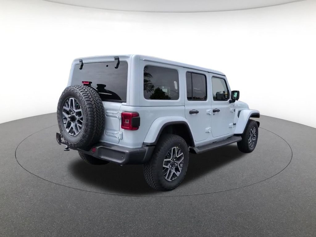 New 2026 Bright White Clear-Coat Exterior Paint Jeep Sahara image 8