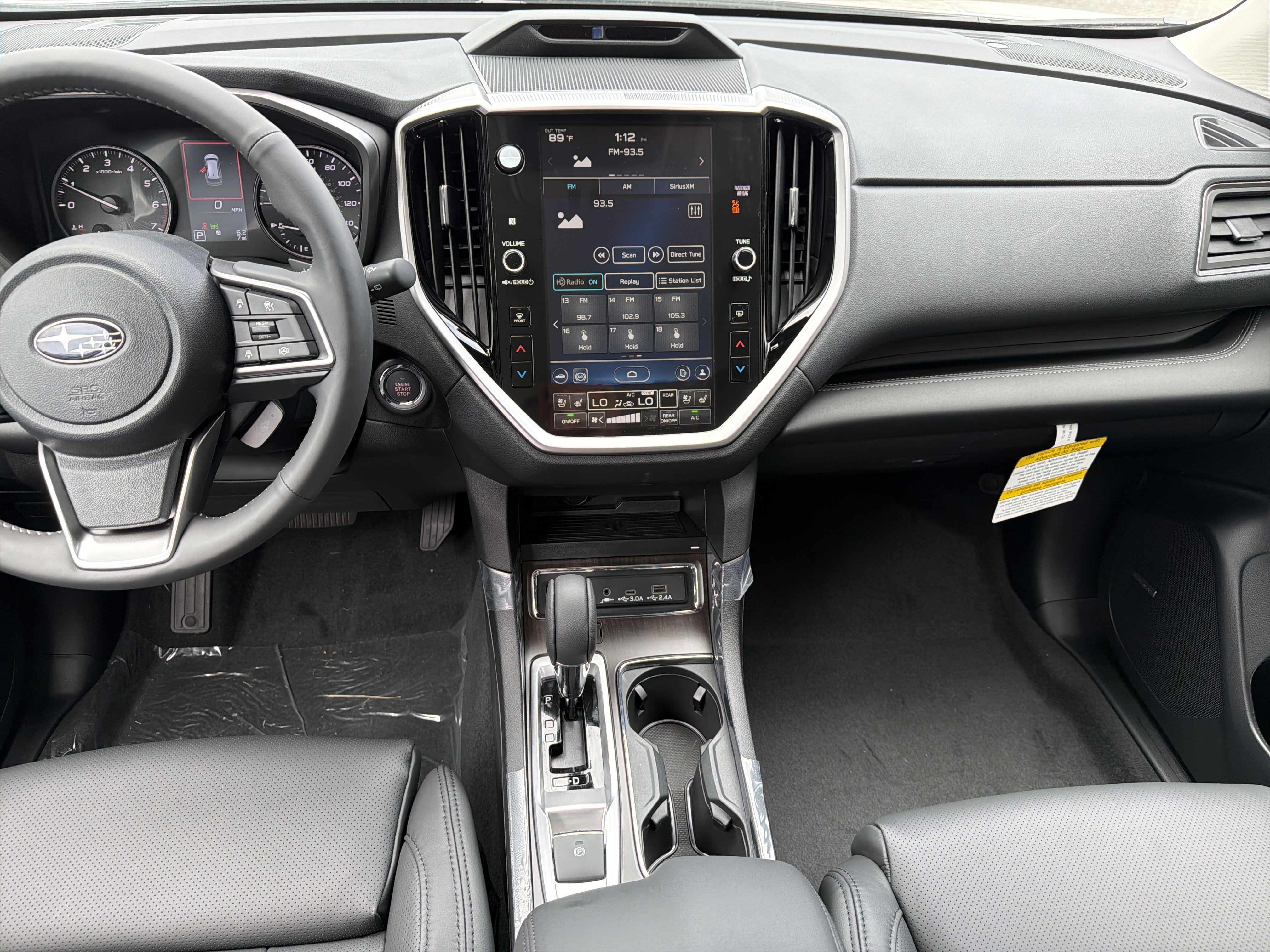 New 2026 CRYSTAL WHITE PEARL Subaru Touring 7-Passenger image 19