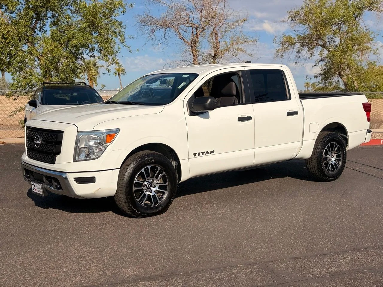 Used 2023 Glacier White Nissan SV image 1