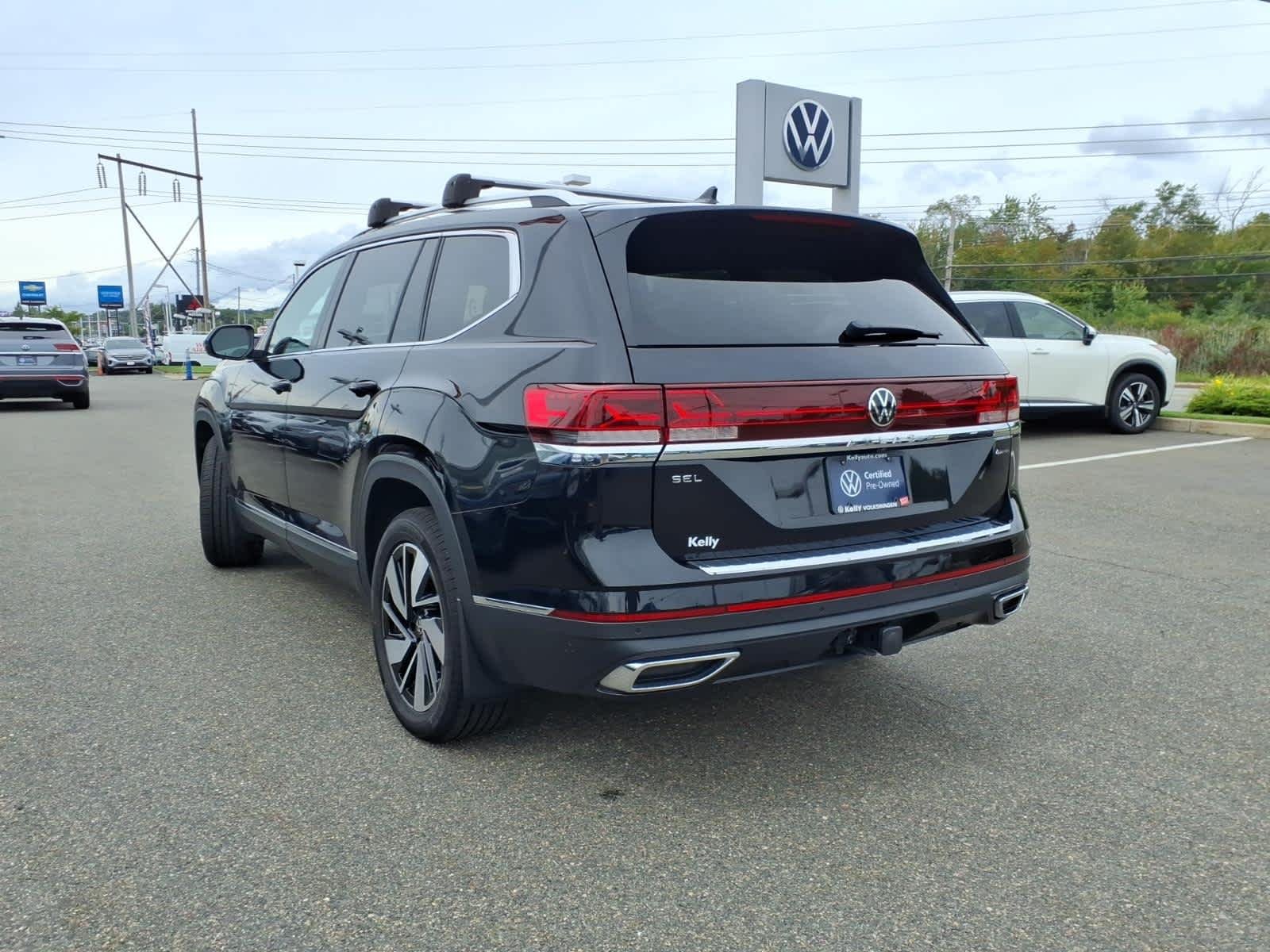 Certified Used 2024 Deep Black Pearl Volkswagen 2.0T SEL image 7