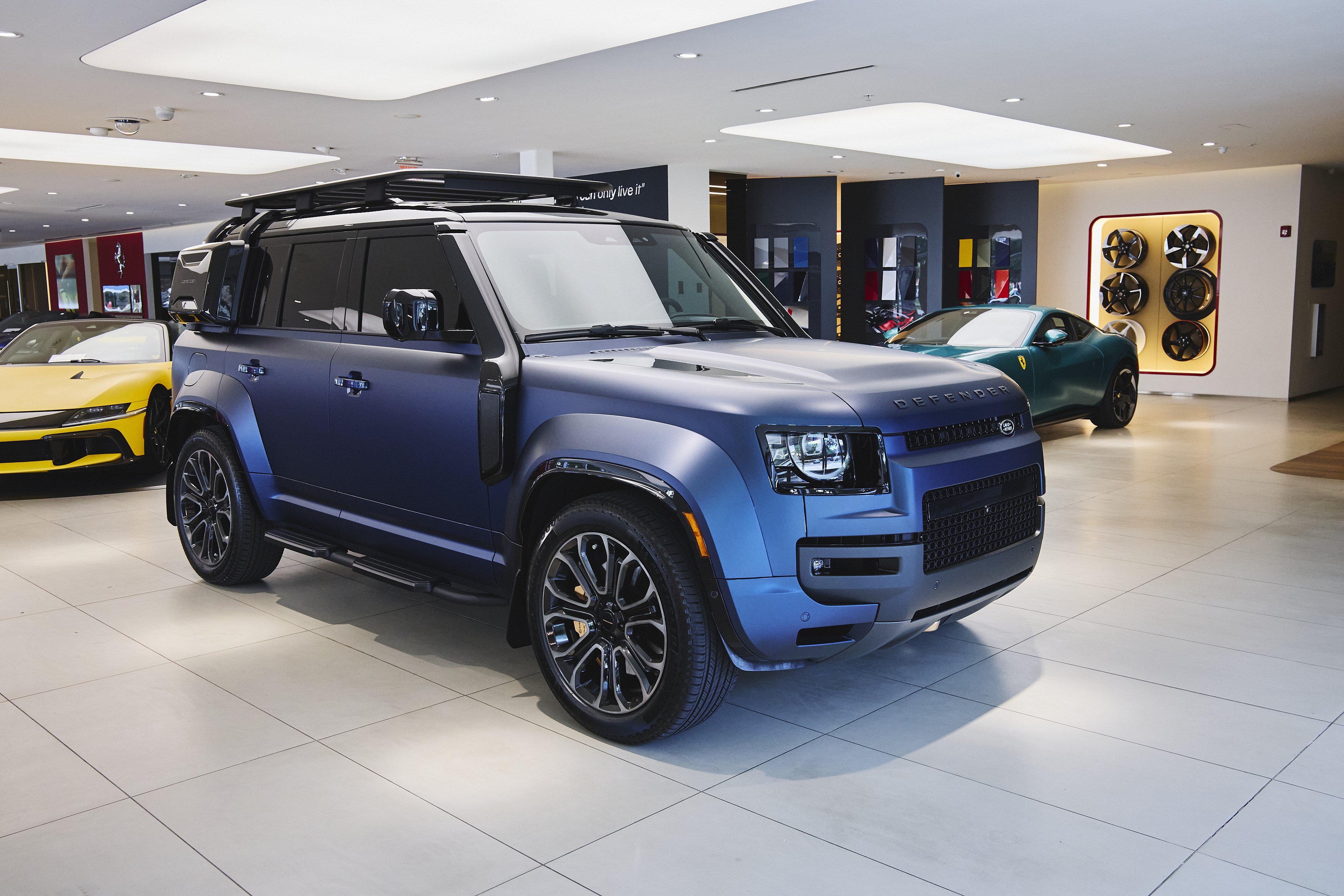 Used 2026 Sargasso Blue Premium Matte Land Rover OCTA image 7