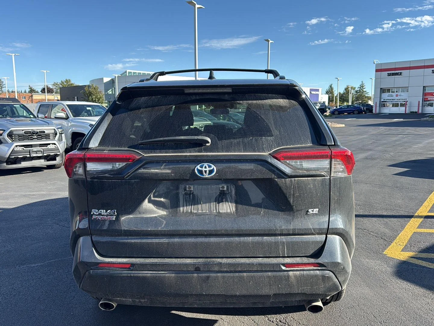 Used 2022 Midnight Black Metallic Toyota SE image 4