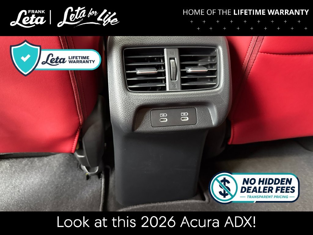New 2026 Platinum White Pearl Acura w/A-Spec Package image 21
