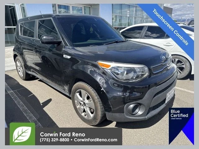 Used 2018 Black Kia Base image 1