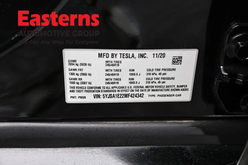 Used 2021 Black Tesla Long Range image 33