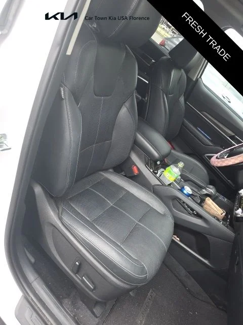 Certified Used 2022 White Kia EX image 2