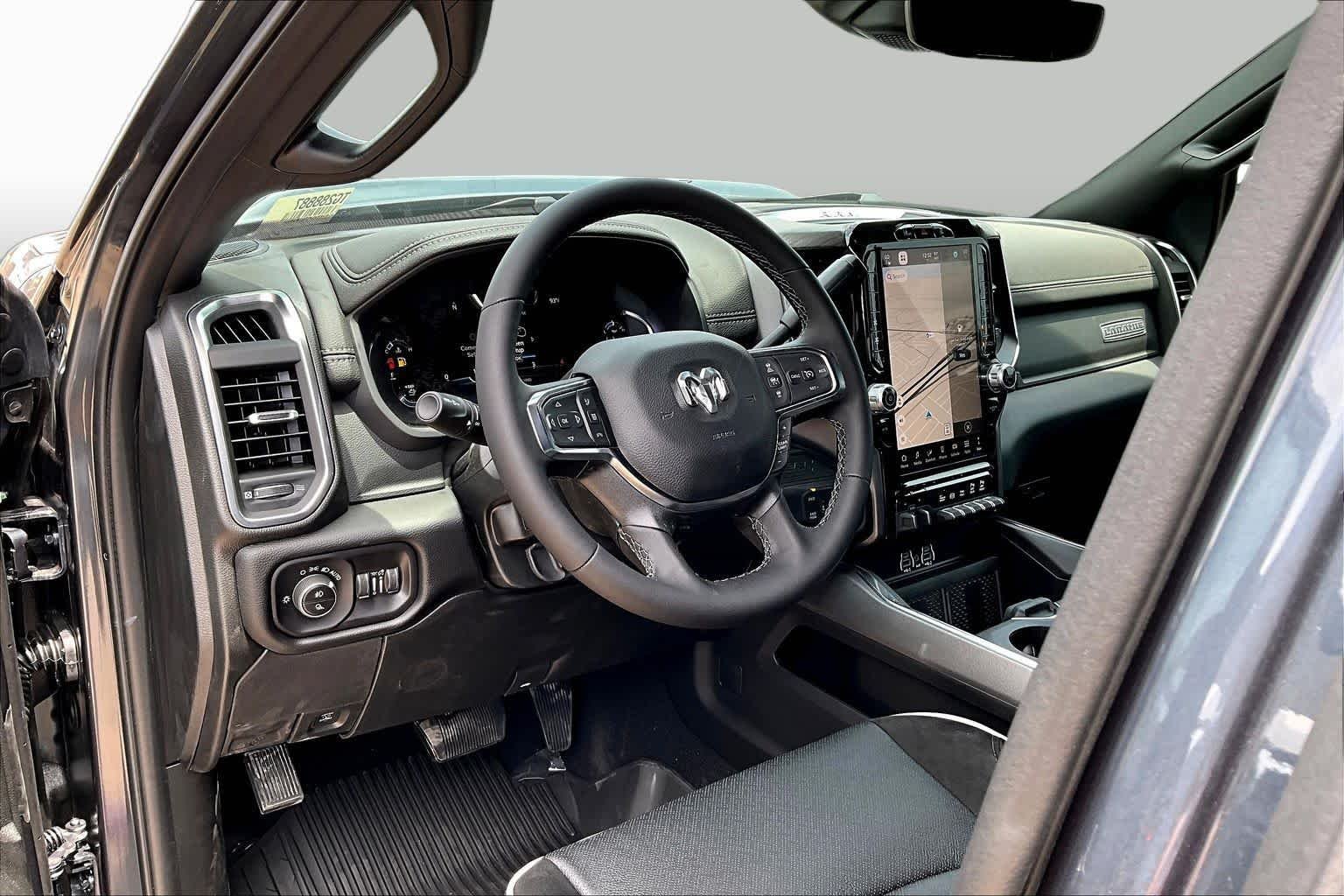 New 2026 Forged Blue Metallic Exterior Paint RAM Laramie image 9