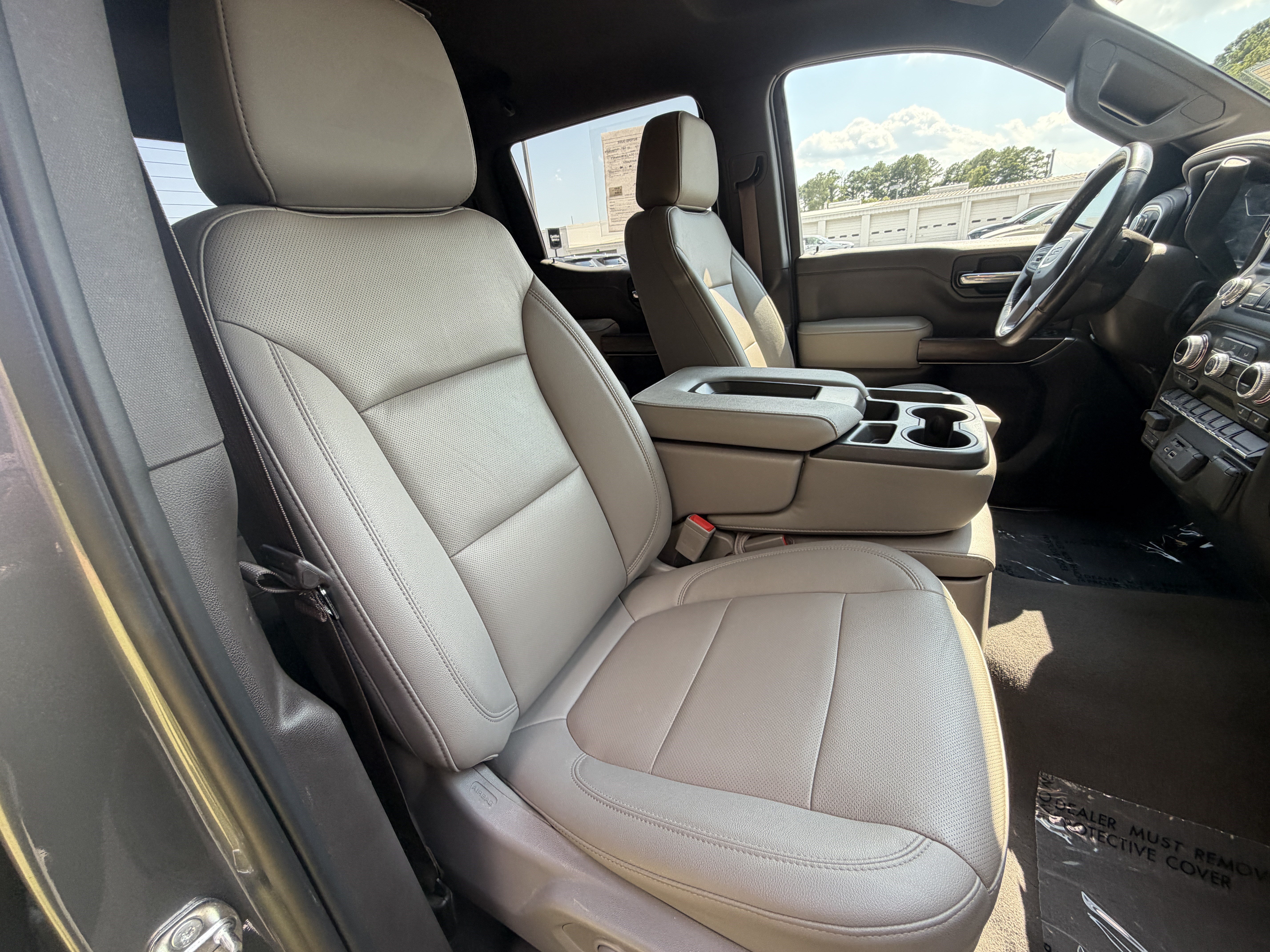 Used 2021 SATIN STEEL METALLIC GMC SLT image 23
