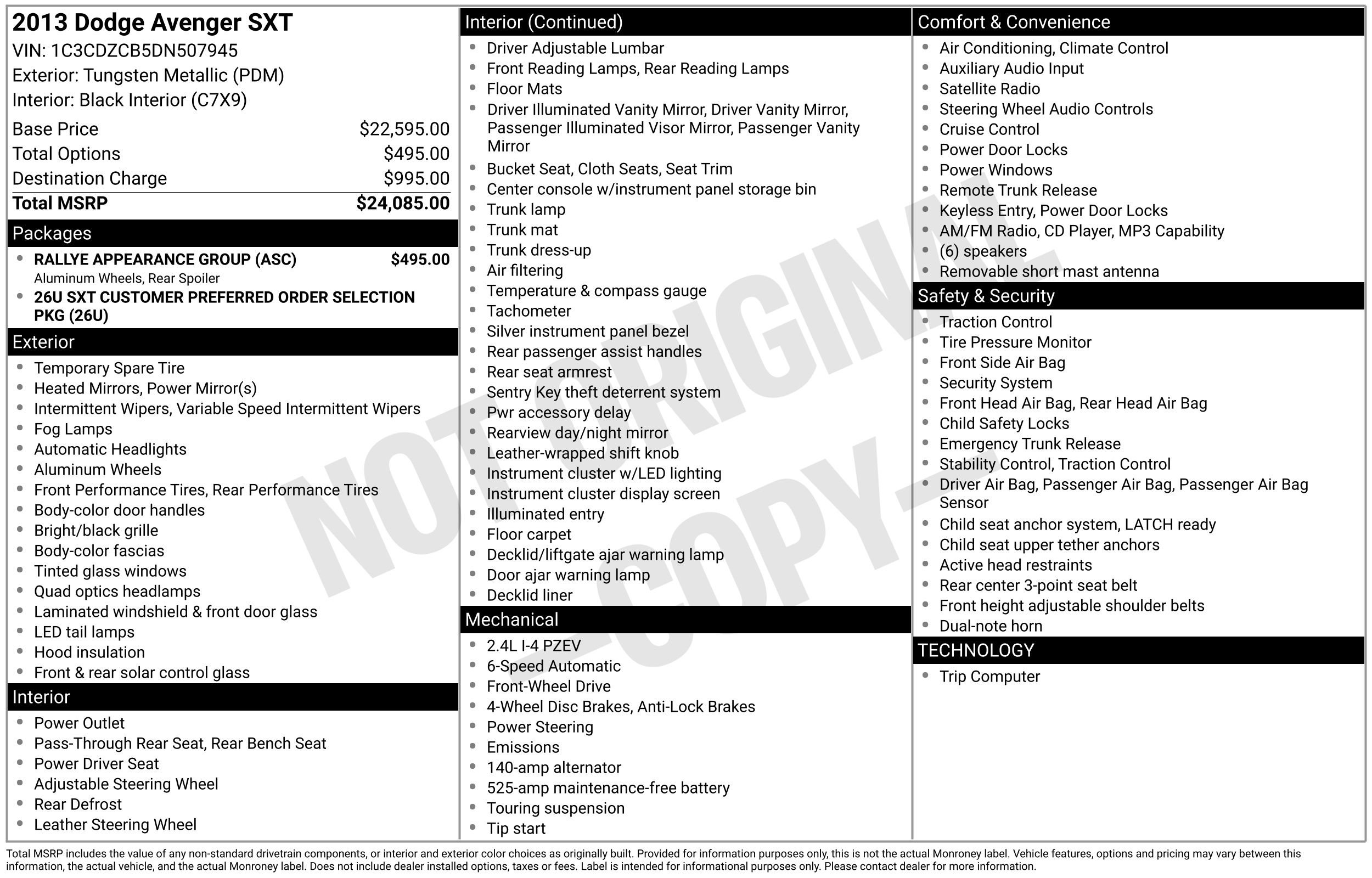 Used 2013 Mineral Gray Metallic Clearcoat Dodge SXT image 35