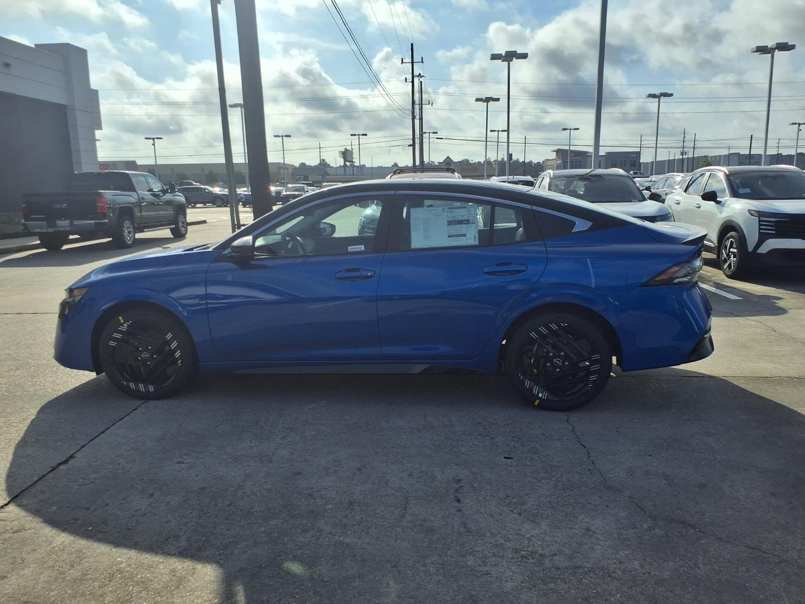 2026 Nissan Sentra SR Blue at Robbins Nissan