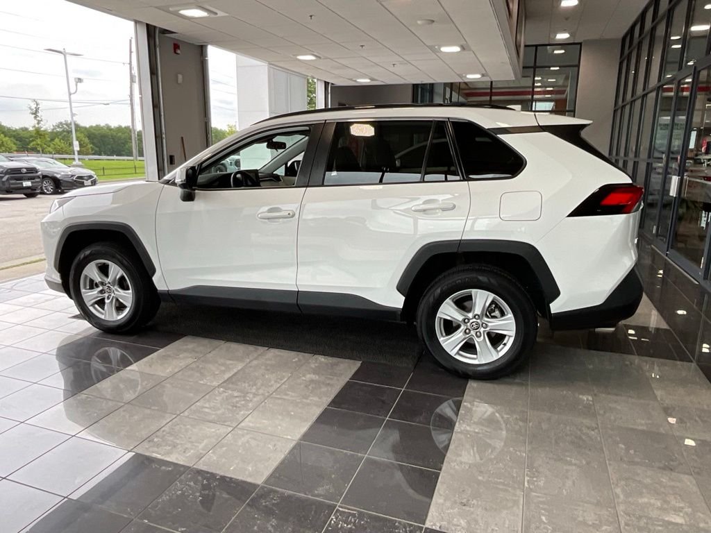 Used 2021 White Toyota XLE image 4