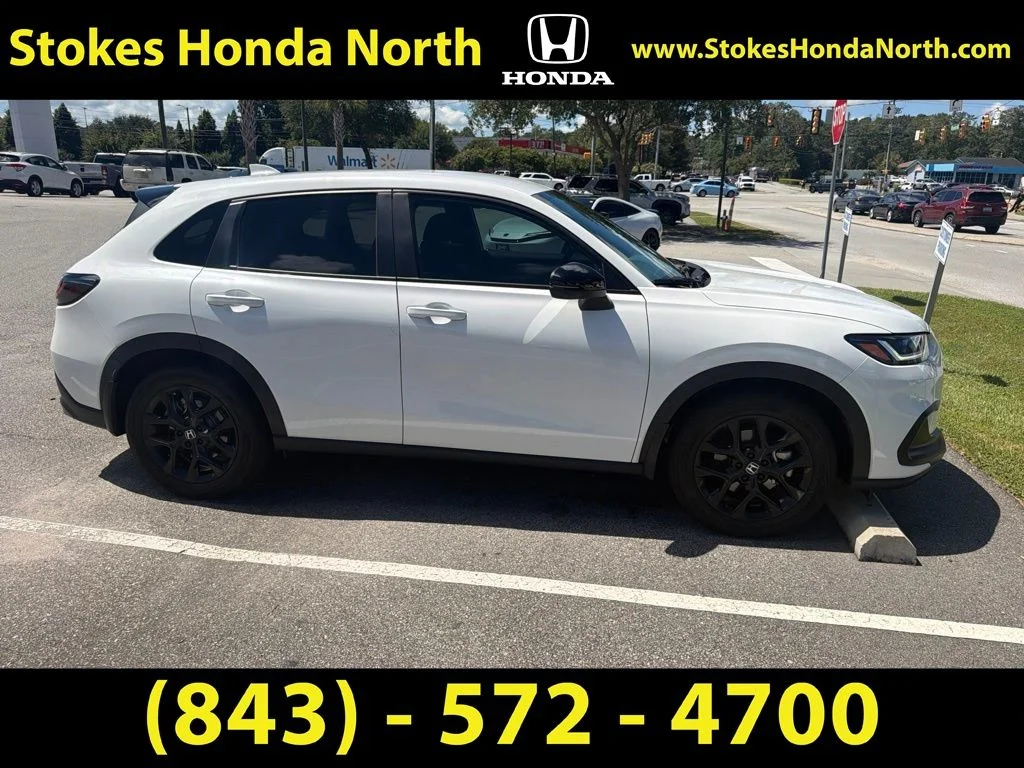 Certified Used 2025 White Honda Sport image 3