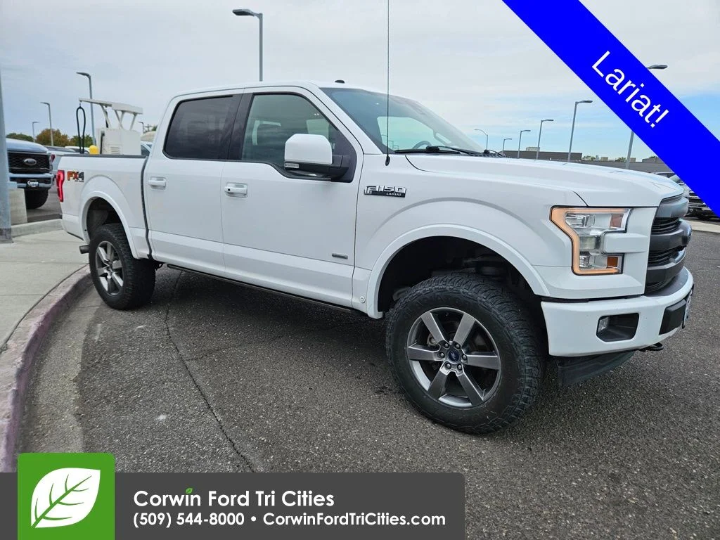 Used 2017 White Ford Lariat image 5