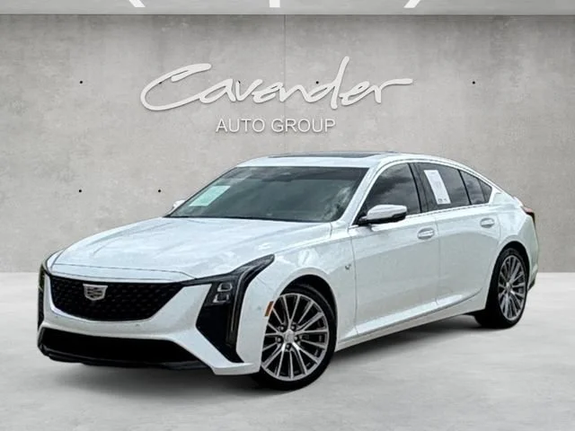 Used 2025 Summit White Cadillac Premium Luxury image 1