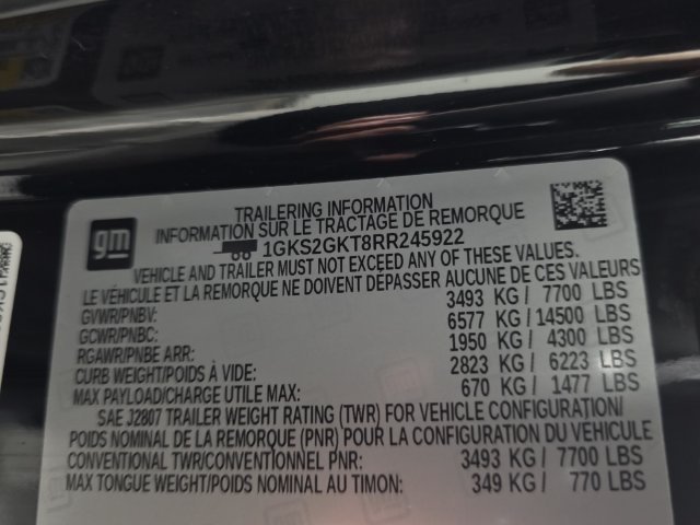 Used 2024 Onyx Black GMC SLT image 10