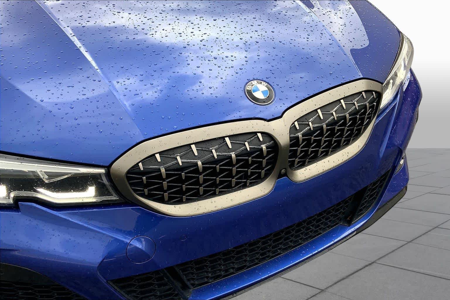 Used 2021 Portimao Blue Metallic BMW M340i xDrive image 26