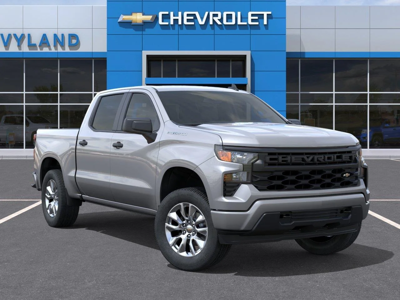 New 2026 Sterling Gray Metallic Chevrolet Custom image 7