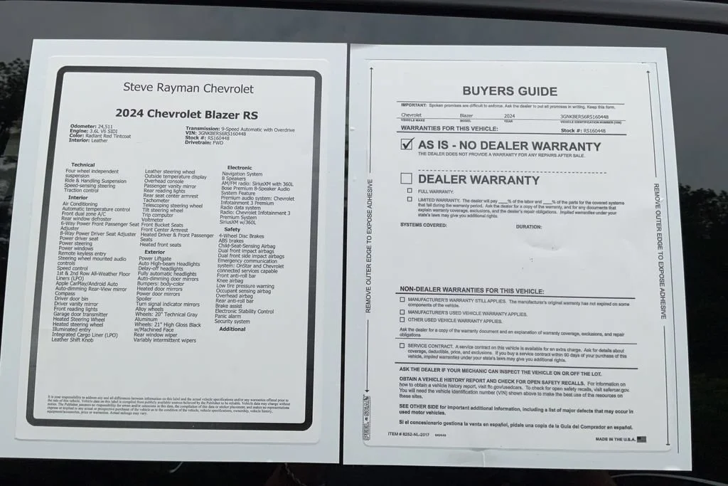 2024 Chevrolet Blazer RS - Photo 24