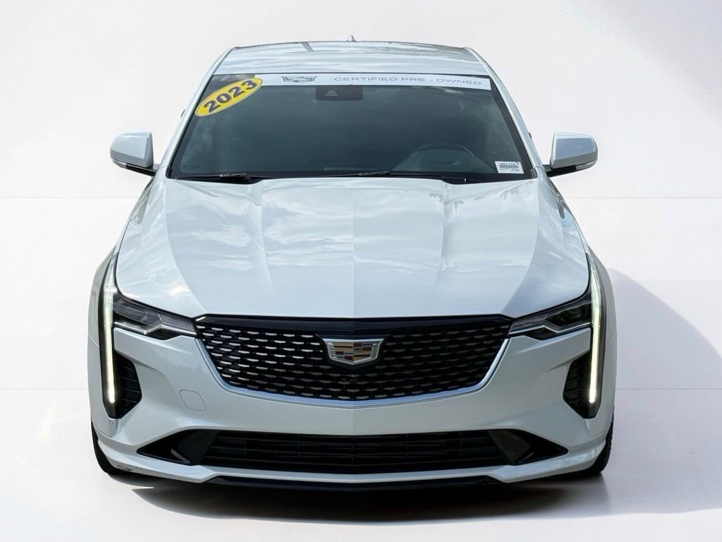 Certified Used 2023 Crystal White Tricoat Cadillac Luxury image 8